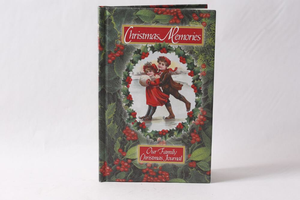 Christmas Memories Family Journal Unused Keepsake Scrapbooking ~ 260423-WH 1095